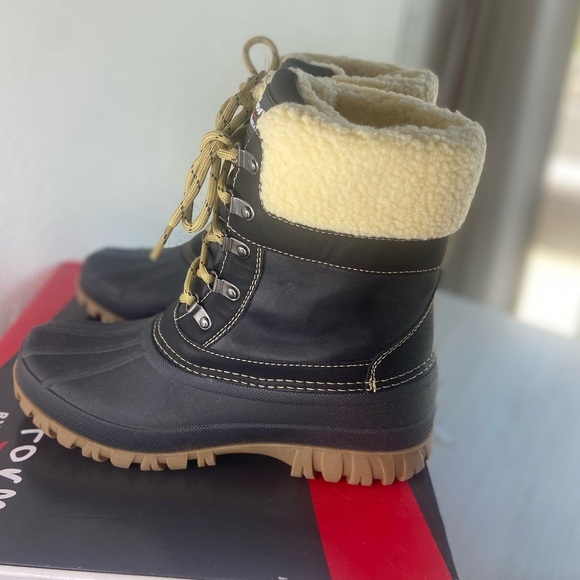 Storm by Cougar Shoes - New Storm By Cougar Waterproof Lace-up Candela Winter Boots Black Womens Size 8